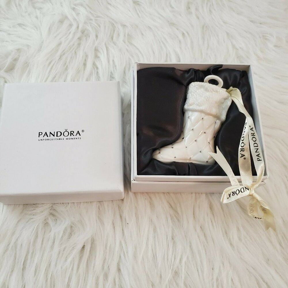 PANDORA 2012 Christmas Stocking Ornament IOB